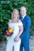 This dress is EVERYTHING!  It was an easy, perfect fit - all I had to do was zip it up!  This white stretchy material was ideal for our beach wedding with no concerns of transparency in the sunlight or when wet.  I feel like I got an amazing value for this amazing dress!  Also easy to clear by washing on cold inside out at home.  I would buy again and I can't wait for the next event when I can order another fabulous dress from Lulus. - Carrie V.