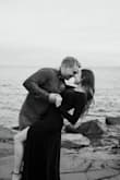 LOVED this dress! I wore it for our engagement photos, but super versatile. It's stretchy and super comfortable! - Kylee B.