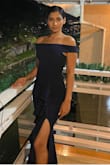 Wore this dress on NYE and got tons of compliments. It is a little long so if you don't want to wear really high heels you might have to get it hemmed. - Eleanor H.