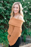 I have gotten at least a million compliments on this sweater! It's a little loose, but still fits really well! The color is perfect and it's super cozy. - Elyse R.