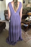 Recently saw a girl on the bachelor wear this dress haha. But it fits good. Just really long. So I will be needing to get it gemmed and fitted around the waist a bit better. But the top half fits PERFECT. And the colour looks exactly like online. - Rebecca C.