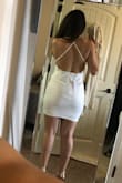 Bought this for my future bachelorette party. Simple and sexy, the material is also very good quality. Also like the length, not too short. - Audrey H.