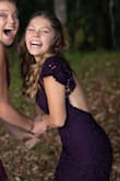 This was a great dress, and it was super comfy! I wore it to my formal dance and I didn't see anyone else with it which was great! The only thing is it was a little loose in a few places and would scrunch up a little but over all I loved it! I wore a stick on bra, but you could definitely wear the dress without a bra! - Emmeline T.