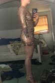 I'm not that tall... 5'6 with a short torso... but I feel like this dress fit as if I was 5'10. I literally could not move without it riding up and showing my butt cheeks. And it was well fitted in the shoulders, arms, and hips, but too loose(borderline baggy) in the waist. I feel like that exacerbated the riding up problem. And it wouldn't make sense to size up or down. Probably just not a good dress for my body, which is a shame. I really wanted to love it. Will be returning, but will try something else! - Stephanie H.