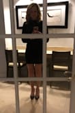 This dress is very classy and beautiful, but wow is it short! I'm only 5'3" so dresses don't usually fit me so short, but this one was a bit too short for me to wear on stage for a performance I had. It also rode up when walking. I would buy the dress again, but think I'd try a medium instead of small. - Jennifer R.
