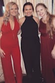 Absolutely loved this jumpsuit. Everything fit perfectly except the length so I did have to have it taken it. I also was not a huge fan of the wide leg so I did have those made into more of a straight leg. - Kayla R.
