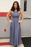 The dress fit perfectly. It was extremely long so I did alter the dress at the bottom so it will be easy to walk with the heels I wanted. The material is extremely soft and I was able to wear it braless. - Susan F.