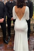 This dress turned out to be stunning! I bought a "wedding gown"...($2000) to wear for my wedding day..looong story short the alterations were not going to be finished in time. As a Lulus fanatic, I came here to save the day. Dress hugs curves perfect..beautiful white color, customer service helped me so much!!! Definitely a great dress!! - Justina P.