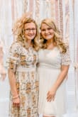I loved this dress online and the reviews seemed promising so I ordered it for one of my bridal showers. While this dress was GORGEOUS in person... it was not flattering on me. It was very tight on the top of my rib cage (bellow my chest area) and I felt so uncomfortable the entire time. (And no if I would've sized up it would've been too big. The shoulder part of this dress was VERY roomy on me it was literally just right bellow the chest area that was tight) I got SO many compliments because the dress is gorgeous I just personally didn't like it for my body type. If you have no curve what so ever I think this would be perfect for you. I gave 3 stars because it was really great quality it just didn't work for me. - Hannah T.