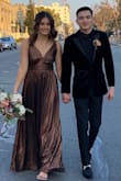 This dress was stunning! The color, the fit... it was beautiful and unique! - Jayna C.