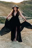 Absolutely loved this dress for my wedding anniversary photos! Very sexy feeling. Little big in in the chest area but worked out. - Jordan H.