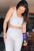 I like the length of this sports bra because it's more like a top than just a bra. The liner cups weren't too big which I liked. I'd definitely order again. - Lexie K.