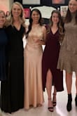 This dress was so beautiful and elegant for a gala I went to! It fit perfectly and I got so many compliments. My only warning or complaint would be to be SO careful with any liquid around it. Satin is a very particular material and it stains it very easily!!! - Kalen S.