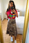 This skirt is a must. love how it hugs my body and the many ways it can be used through all the seasons!!! - Shakira M.