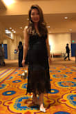 Love this dress.. it's a very elegant piece... I wear this to my company's annual gala and I received a lot of compliments - Eva H.