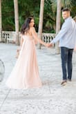 I used this for my engagement shoot. So gorgeous. True to size I just wish you could have made the straps a little tighter. (I have a bigger chest). - Michelle B.