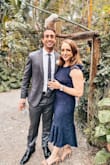 I ended up ordering my usual Lulus size (M) and it was very roomy. Thankfully, I had enough time before the event to order the size small. The size small fit absolutely perfectly. I received so many compliments on the dress. Also, the quality is great for the price! - Kristina I.