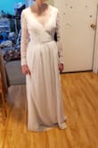 Runs a little large in the waist and needed to order a size smaller. Nice amount of stretch in the top with no give at the waist. - Maria W.