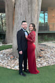 This dress was PERFECT!! Before getting it I was stuck between a small and extra small and I should have gone with XS because it did run a bit large. I didn't have time to exchange it BUT that's ok because I had an amazing seamstress who altered it to fit me like a glove!! It is long for all my short gals so I also had it hemmed for a shorter length. I also took out the wire in back of the dress to make it dip longer into my back and it was perfect! Overall recommend this dress because I had several people come up to me at the wedding and told me I was best dressed!! - Toria S.