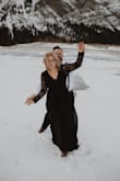 I bought this dress for our engagement shoot and I was very happy with the results. It shipped incredibly quickly. The lace is soft, not itchy and uncomfortable. Good quality product, can't wait to wear it again! - Rochelle B.