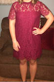 Wore this to a dance and it was gorgeous. The color was beautiful and I received a ton of compliments! I totally recommend this dress to anyone looking for something a little bit looser, but still classy and done- up! Get this dress!! - Paige M.