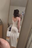 I saw this dress on Lulus instagram but had never seen it on their website until I searched for it by name. I got so lucky to snag one in my size. I had it taken in a little in the waist, had the adjustment removed from the straps and had cups and ribbing added in the breast area to give it more shape (as I am quite small). Getting married in April in Joshua Tree and this dress is absolutely perfect!!!!!!!!!! - Jaclyn F.
