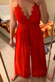 Fits great!! The legs are larger than I though. Kinda looks like a dress! But I Love! - Lynden W.