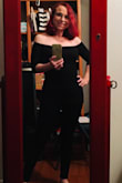 I turned 50 in October & was doing a Photoshoot to celebrate, when my photographer suggested I use this Off-the Shoulder-Top. I had lost a lot of weight since 2016 due to boxing/kickboxing and I couldn't believe how wonderful this top looked. It looked great in the photos. I had so fallen in love with this top, that I asked my photographer, Echo, where she bought it and she referred me to your website. 
The medium fits just right and I wore it recently to a friend's birthday party. Got compliments. I will be shopping on Lulus.com again. - Corrine V.