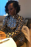 I felt like a crystal ball!! This dress is super cute. I ordered a medium and large and kept the large. While I typically wear a medium, this particular style (short, minidress) was best in a large - Nia T.
