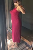 This dress fits very nice and it's flattering on my figure, but I live in Hawaii and the fabric is too thick for the hot weather here. May work better for a colder climate. The color is just like the picture. Would keep it if the fabric was thinner and softer. - Melina C.