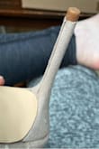 Thin, slippery soles and stiff, awkwardly-cut material. You're asking for blisters and a sprained ankle, if you actually attempt to wear these shoes. I returned them. - Olivia R.