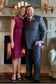 I purchased this dress to wear to a wedding that my husband was the best man in. So I wanted to match without looking like a bridesmaid. I really liked it and received compliments. Color and quality was good. Fit was a little off. I agree it runs a tad large. I'm a size 6 and this was a bit loose in the waist. The sleeves were a little long for short sleeves so I had them altered into a cap sleeve which came out really nice. The length was just a tad long for the style. - Rachel L.