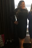 Ordered this dress to wear to a family wedding and loved it! Very comfortable and flattering. Got lots of compliments on it! Fitted but not too clingy! My new go to site! - Lindsey S.