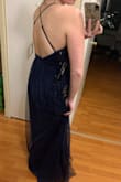 Loved this dress! I got it for a wedding and it was amazing. Ordered a size small and it was a tiny loose on my waist but there wasn't an extra small option and it worked really well regardless. Adjustable straps too! Great feature. Dress was made for someone really tall so if you need it for an upcoming event make sure you give yourself time to get it altered. - Taylor B.