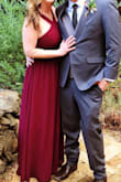I wore this for a wedding and it was perfect! I got so many compliments on it. The only thing, with all my dresses purchased from Lulus, they are always too long and I have to get it hemmed. So while I LOVE all of the dresses purchased from them, I wish they would shorten the length of some of these dresses or have petite sizes. - HEATHER H.