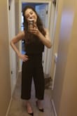 The fit of the jumpsuit was absolutely perfect. I am wearing it to a charity event and it is classy as well as sexy at the same time. Such a versatile piece I will get so much use out of! - Stephanie D.
