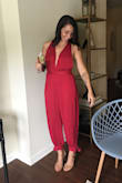 Wore this for my bachelorette party last summer and it was fabulous! Comfy, flowy and lightweight, so it was perfect for summer. The adjustable top makes the fit as snug as you'd like for keeping ya boobs in (though I did use boob tape and it was the perfect something to keep me feeling secure all night!). - Renee H.