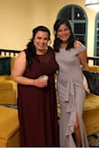 Wore this for a second wedding I had to recently attend. I liked the color although it was a bit more on the grayish lilac side. I wish I would've bought it in XS as the slight in the dress gives it a bit more room and looser fitted. - Scarleth G.