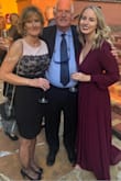 This dress is perfect for a formal night out. There are a few layers so the dress is a little heavy, but the slit in the leg helps with this. The color is very rich.  The buttons on the sleeves are such a cute touch. I wore this to a chilly spring wedding and it was perfect. - Lana S.