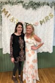 I loved this dress for my bridal shower. I felt elegant, comfortable, and beautiful.
Little long for me (heels helped) and a little large in the chest (padded bra helped there) - Devan M.