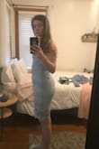 I like the color and the fit of the dress a lot, great length! - Sarah W.