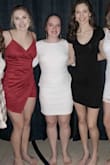 I wore it to a high school and it was perfect! It was a bit longer than I anticipated, but it was fine because it would ride up a bit when I was dancing. It is super comfy,the material is pretty thick, and it isn't very see-through at all. - Hailey D.