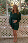 This dress was perfect for the wedding I attended. Originally ordered a medium and it was too small in the bust, so I got the large and it was perfect. - Madeline S.