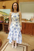 This dress is AMAZING. If you are thinking about it, stop. Buy it right now! I got so many compliments on this dress. Very pretty! The top is a little loose because my chest is small, but it doesn't matter because the dress is so flattering! If you are thinking about it, STOP. Right now! And buy it! You definitely won't regret it, and it is incredibly versatile! - Olivia R.