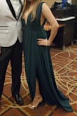 Loved the way the dress fit. I didn't have time to size it, I'm short, the dress was very long. But did still look stunning. - Sandra B.