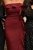 I absolutely loved this dress for my law school formal. I originally ordered a medium (my normal size at LuLus) but it was too big. I returned for a small and it fit like a glove! The dress was beautiful and comfortable. It was very flattering and I got compliments all night! Definitely recommend this dress, but order a size down. - Mary D.