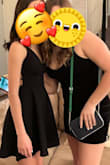 My 14 y/o wore this to a Sweet 16 and my 19 y/o nephew told her she was classy and sassy. Simply put, it was fun and flirty while still very appropriate. We did close up the plunge a little because it is definitely low.  Cute dress, tho - material is a nice quality.  (For reference, she's 5,4 and about 95 lbs. - Monica S.
