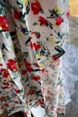 Save your money. Cheap cheap cheap fabric. Too long for XS? Looks NOTHING like model and I am a model!? Sleeves are so thin it's pointless of having them and wrinkles will never come out in a million years. I am so sad I use to love to shop here. Something has gone downhill big time in quality. Price is too much for this. - Katie G.
