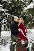 I wore this dress for engagement pictures and it was absolutely PERFECT! I wore small heels and it was still long enough. This is an elegant, beautiful, comfortable dress that I can't wait to wear again! Highly recommend! - Katrina H.
