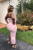 Great dress. I wore it to see Hamilton and it wasn't too dressy or too casual. It hugged all my curves in the right places. It was cold in SFL so I paired it with a scarf. - Ternishia W.